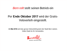 Tablet Screenshot of bernrollt.ch